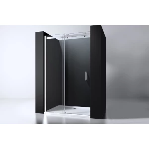 Best-Design  "Erico" nisdeur schuif verstelbaar 118-120cm H=200cm NANO glas 8mm