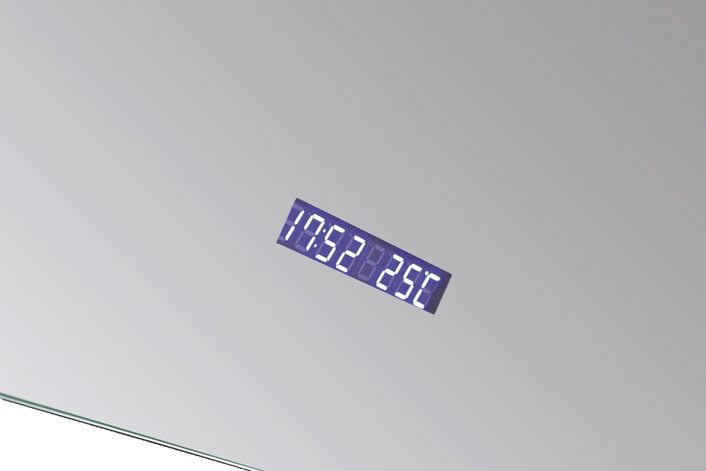 Best-Design Spiegel "Linet" incl. klok & vergroting B=80 x H=70cm - Afbeelding 2