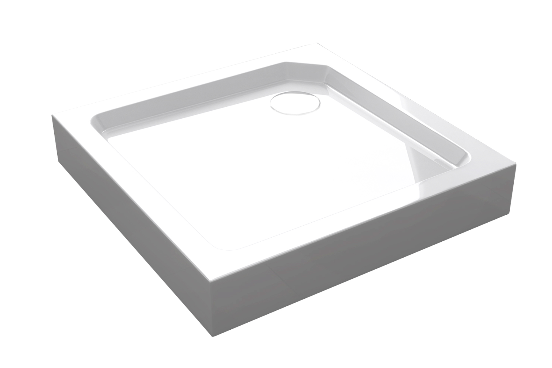 Best-Design "Project" opbouwdouchebak vierkant 100x100x14 cm